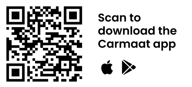 Scan the QR code to download the Carmaat app